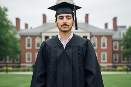 Advocate Sheikh Abdul Nafay - Graduation Photo